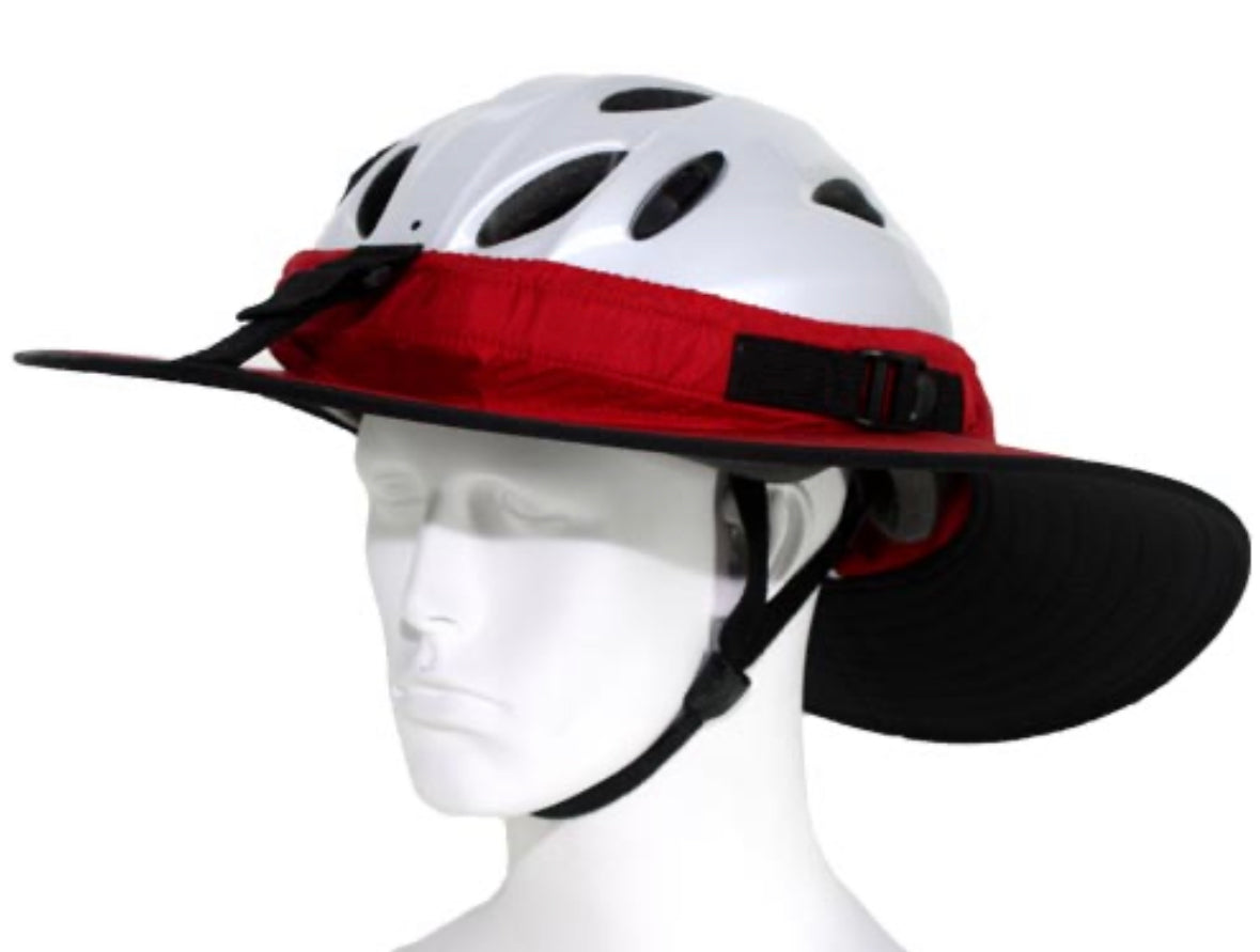 bike helmet with sun brim Da Brim Cycling Helmet Visor – AngleTech Cycles